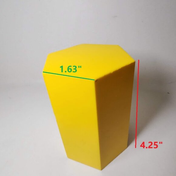 7 Piece Shapes Set 3D Geometric Plastic Forms Solids Drawing Forms Math Manipula - Picture 3 of 7